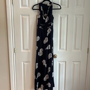 Japna Maxi Dress Navy Size XS